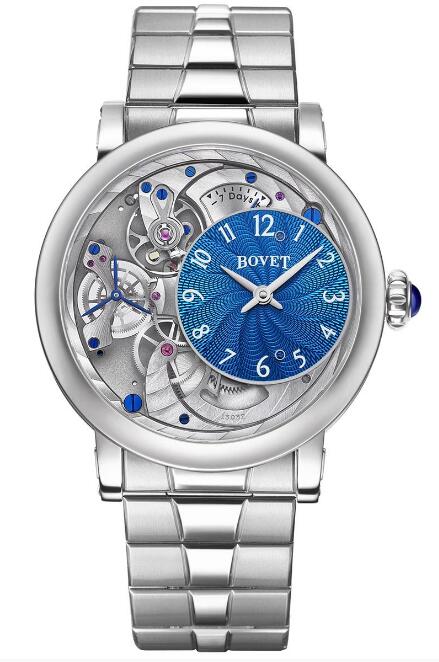 Best Bovet Recital 12 Light Blue Replica watch